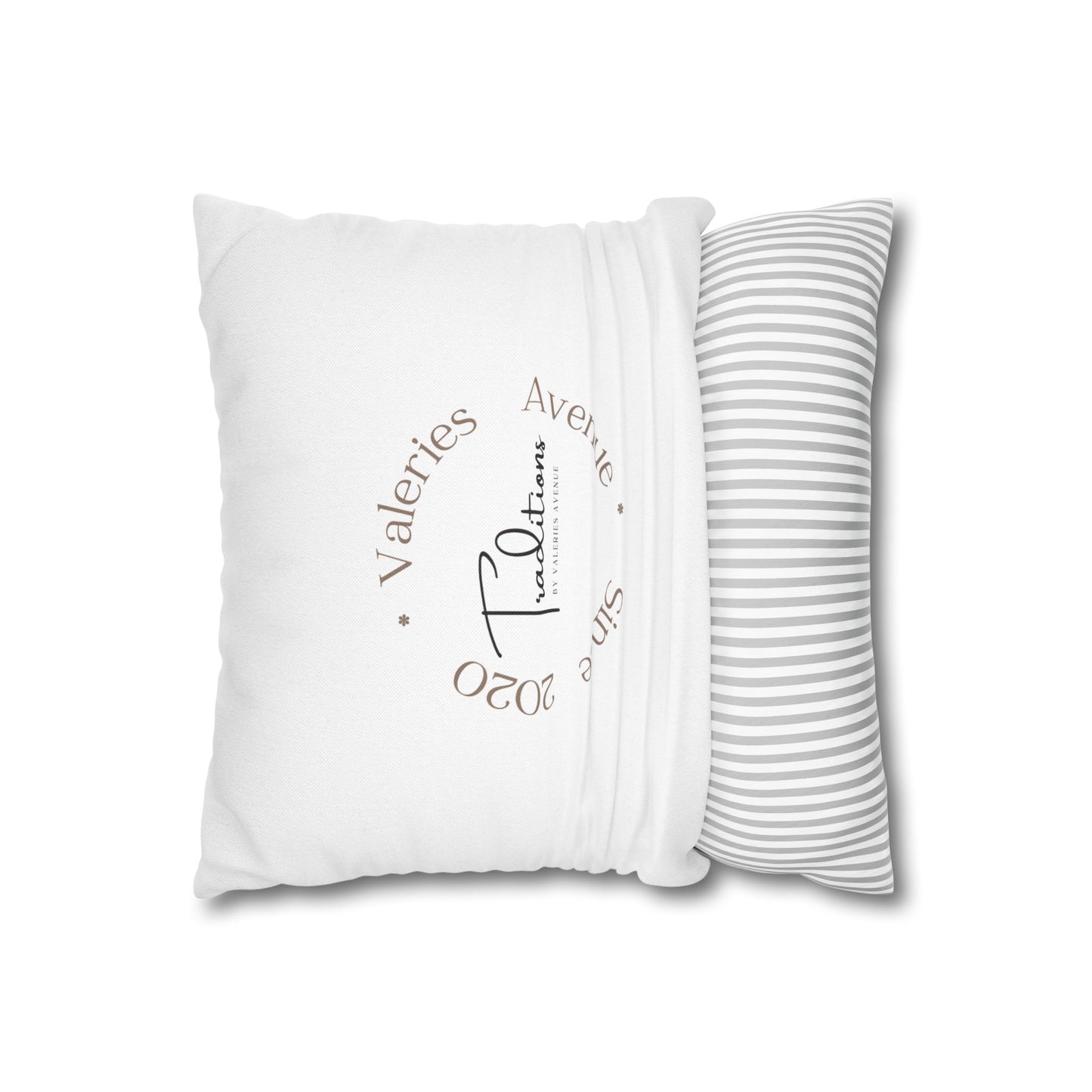 Feliz Navidad Spun Polyester Square Pillowcase