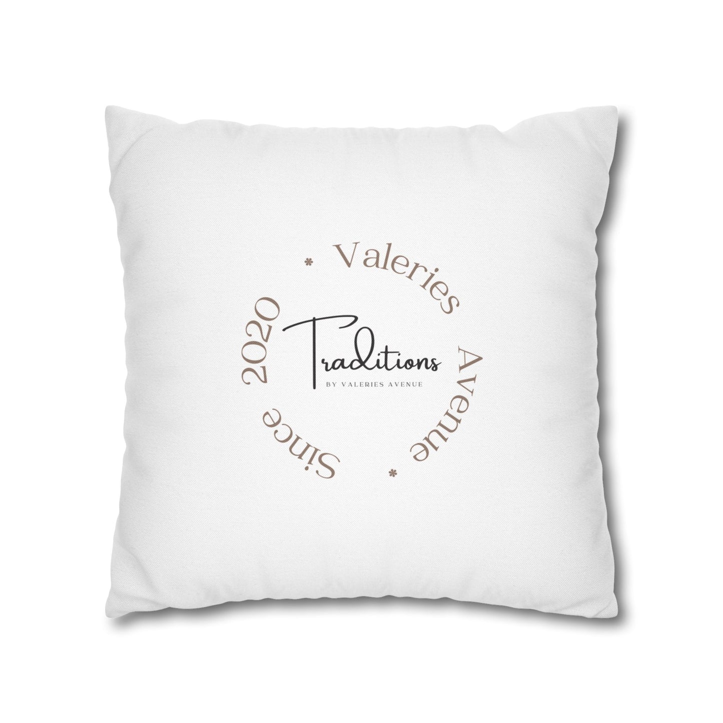 Feliz Navidad Spun Polyester Square Pillowcase