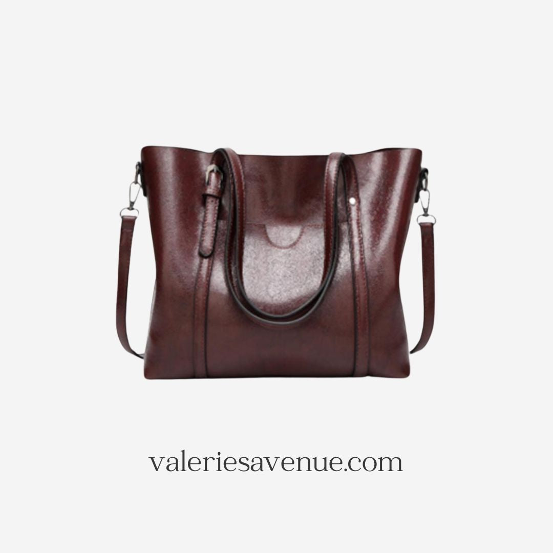 Tote Crossbody Vegan Leather Bag Office Bag