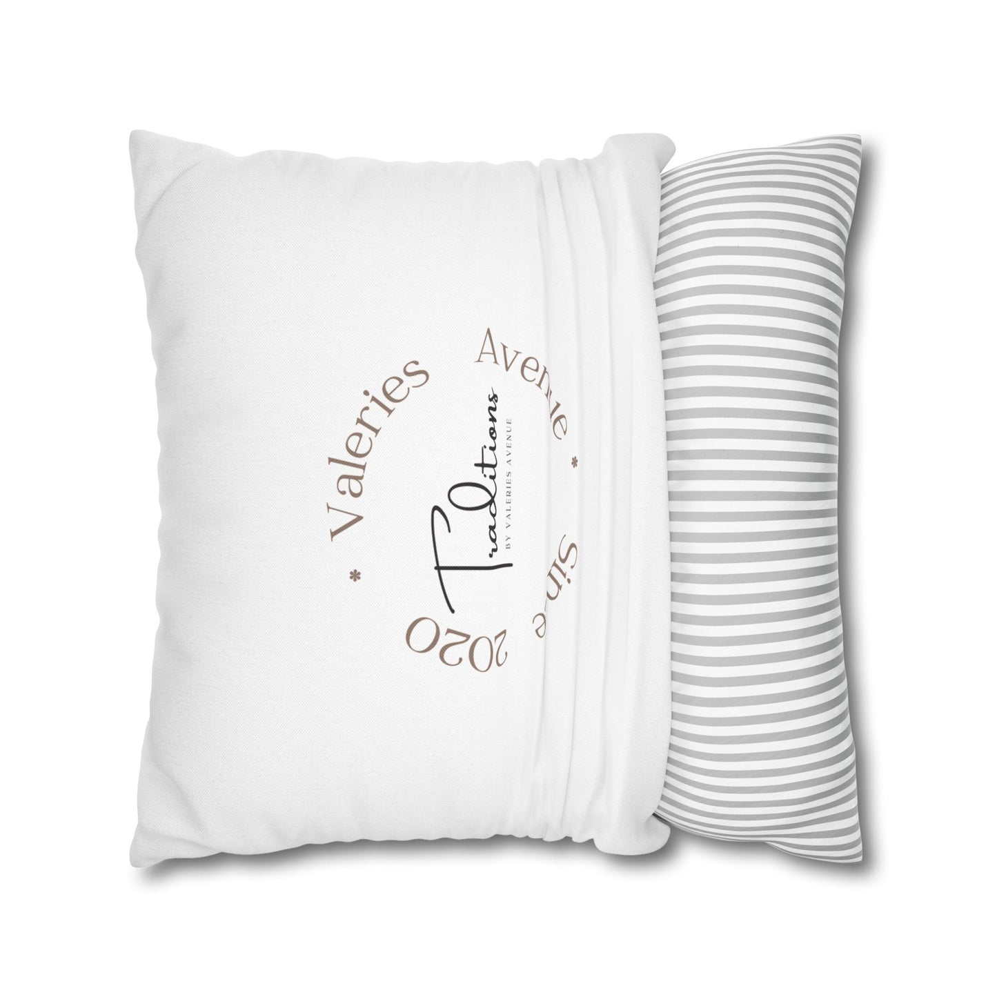 Feliz Navidad Spun Polyester Square Pillowcase