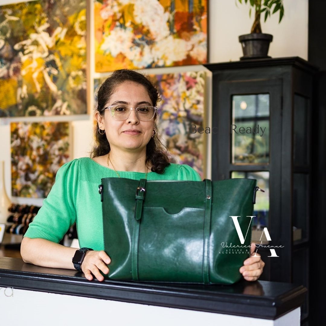 Tote Crossbody Vegan Leather Bag Office Bag
