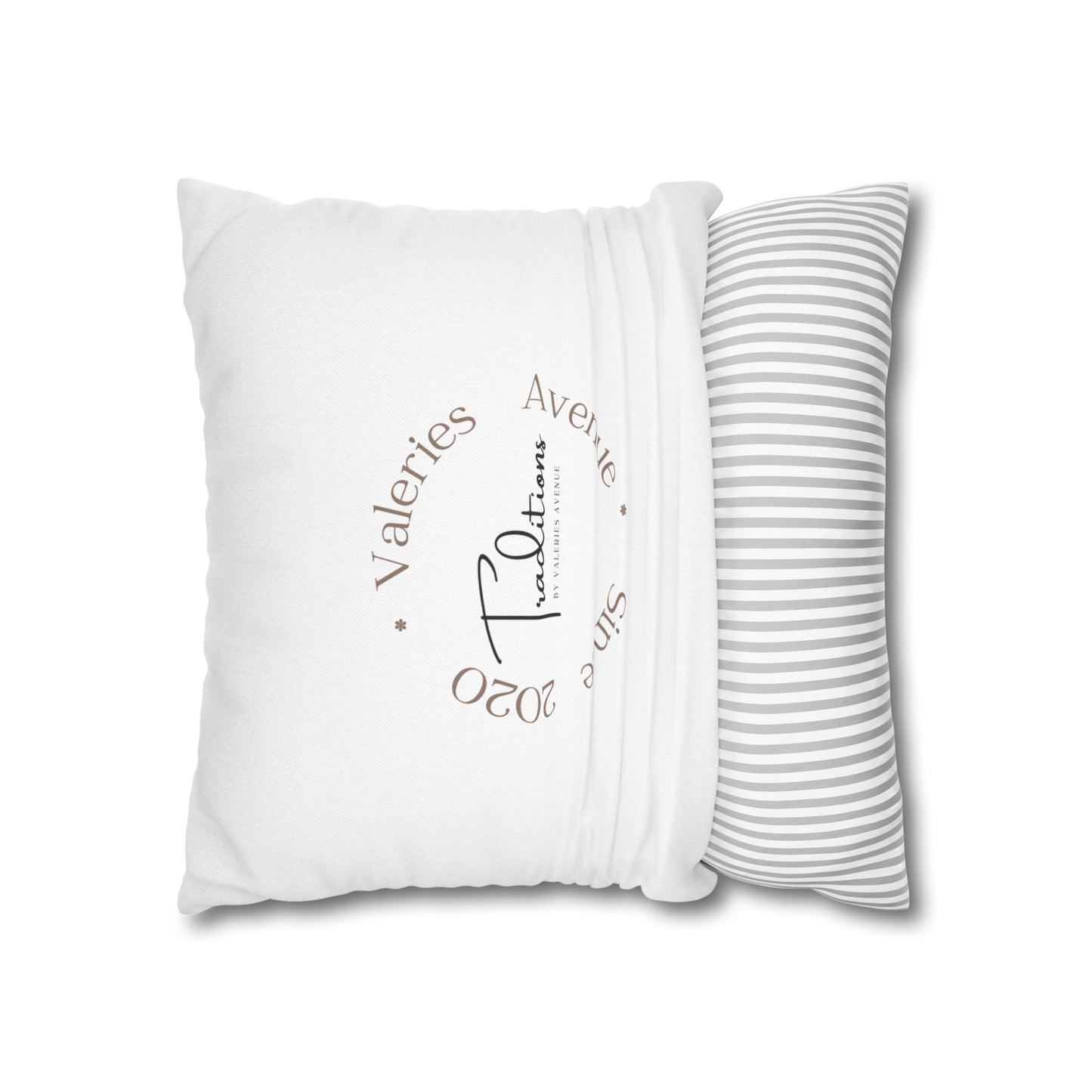 Feliz Navidad Spun Polyester Square Pillowcase