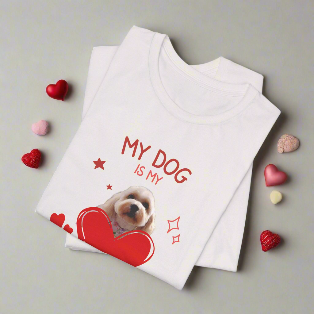 Valentine's Day T-Shirt - Dog Lover T-Shirt