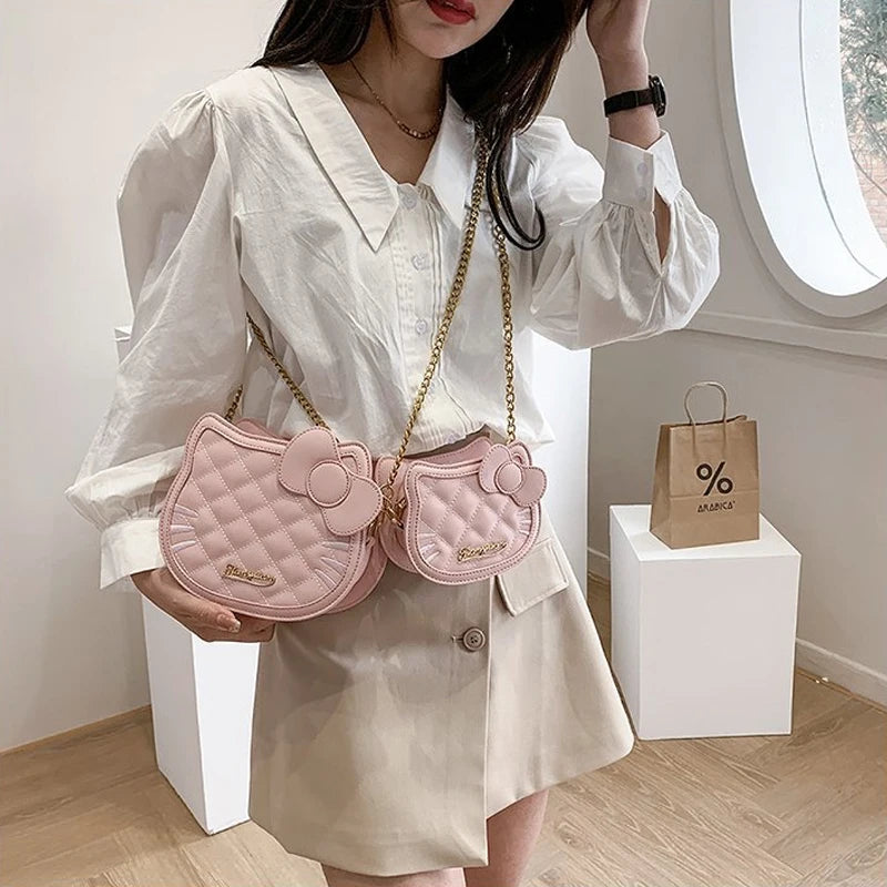 Mom and Daughter Hello Kitty Shoulder Bag