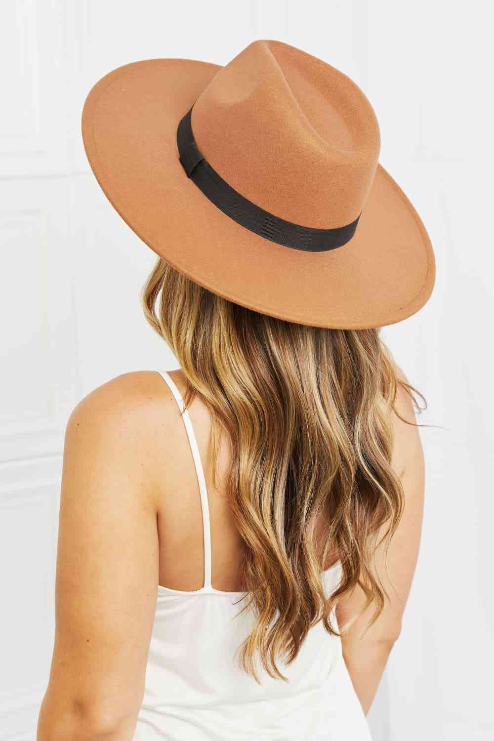 Brown Fedora Hat
