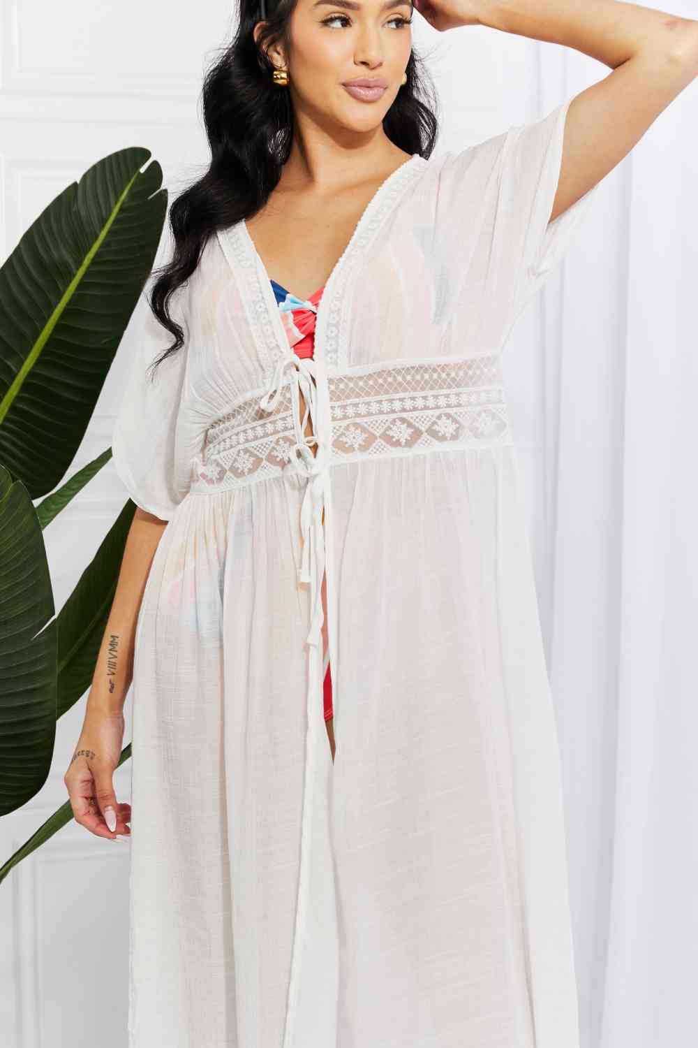Tied Maxi Cover-Up