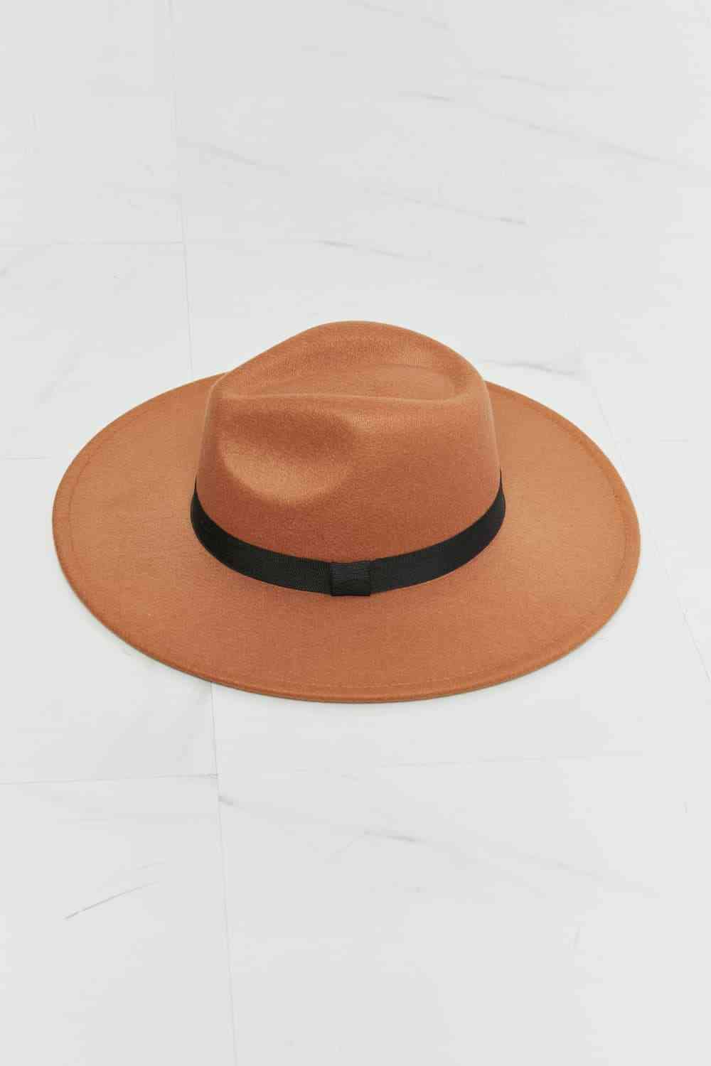Brown Fedora Hat