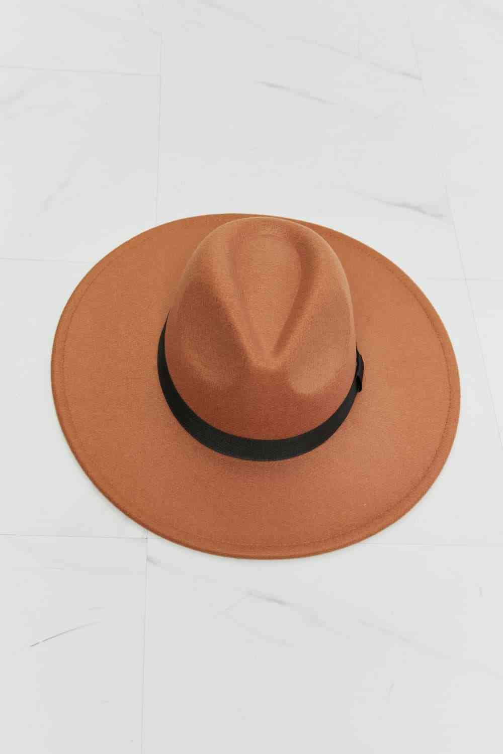 Brown Fedora Hat