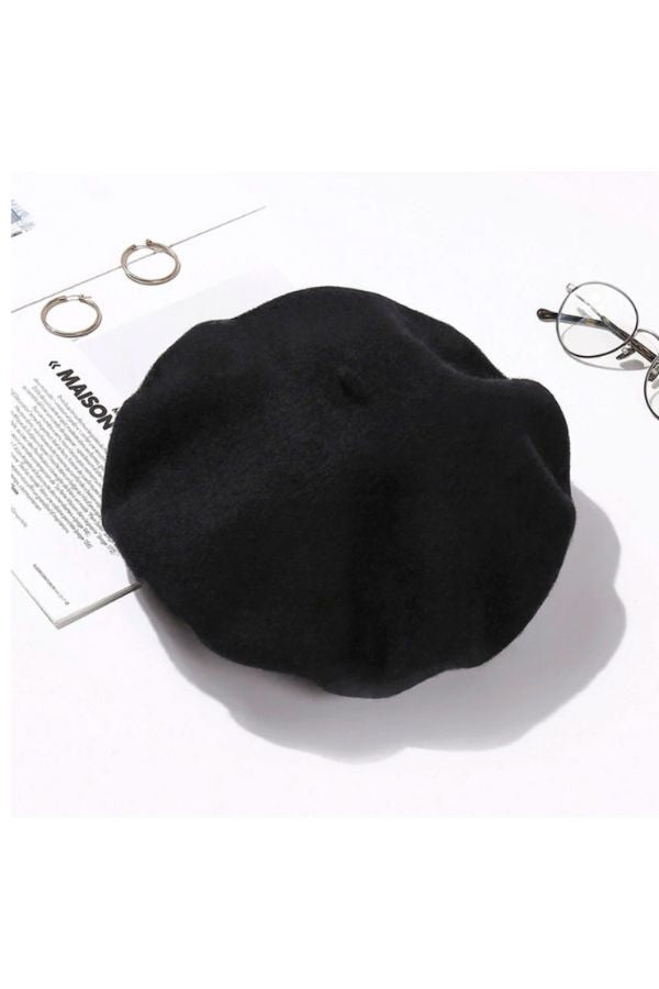 Wool Beret Hat
