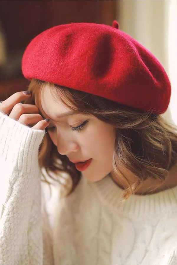 Wool Beret Hat