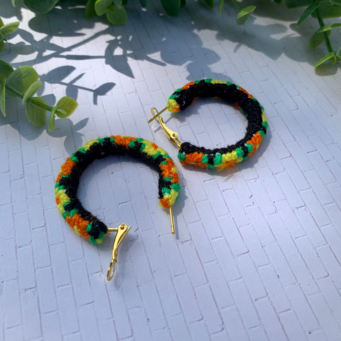 handmade earring hoops