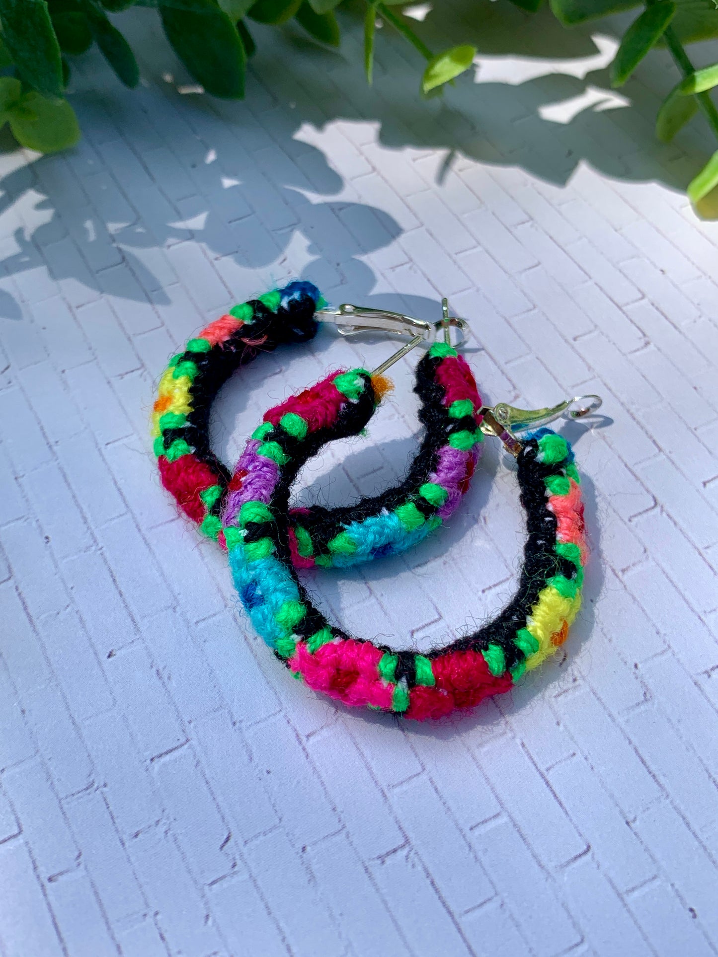 handmade earring hoops