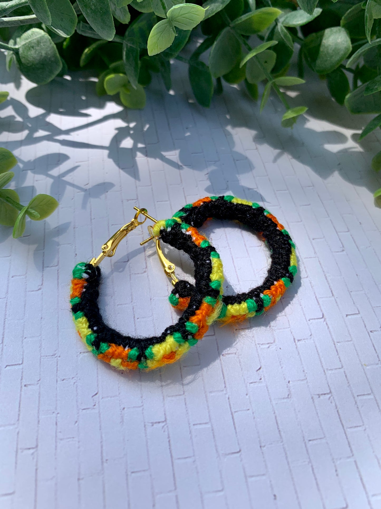 handmade earring hoops