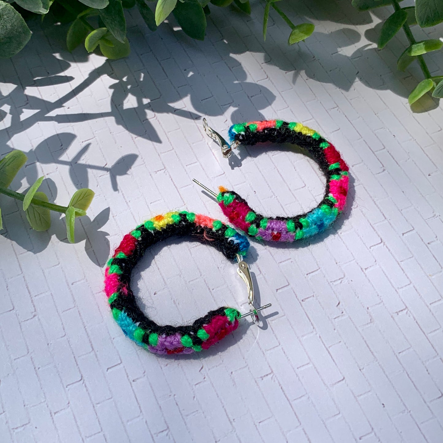 handmade earring hoops