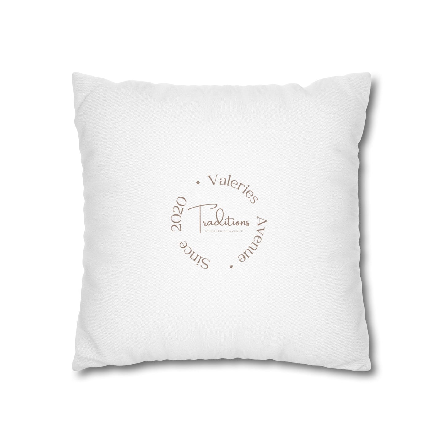 Cherry Blossom Love Is in the Air Pillowcase - Decorative Square Throw Pillow Cover