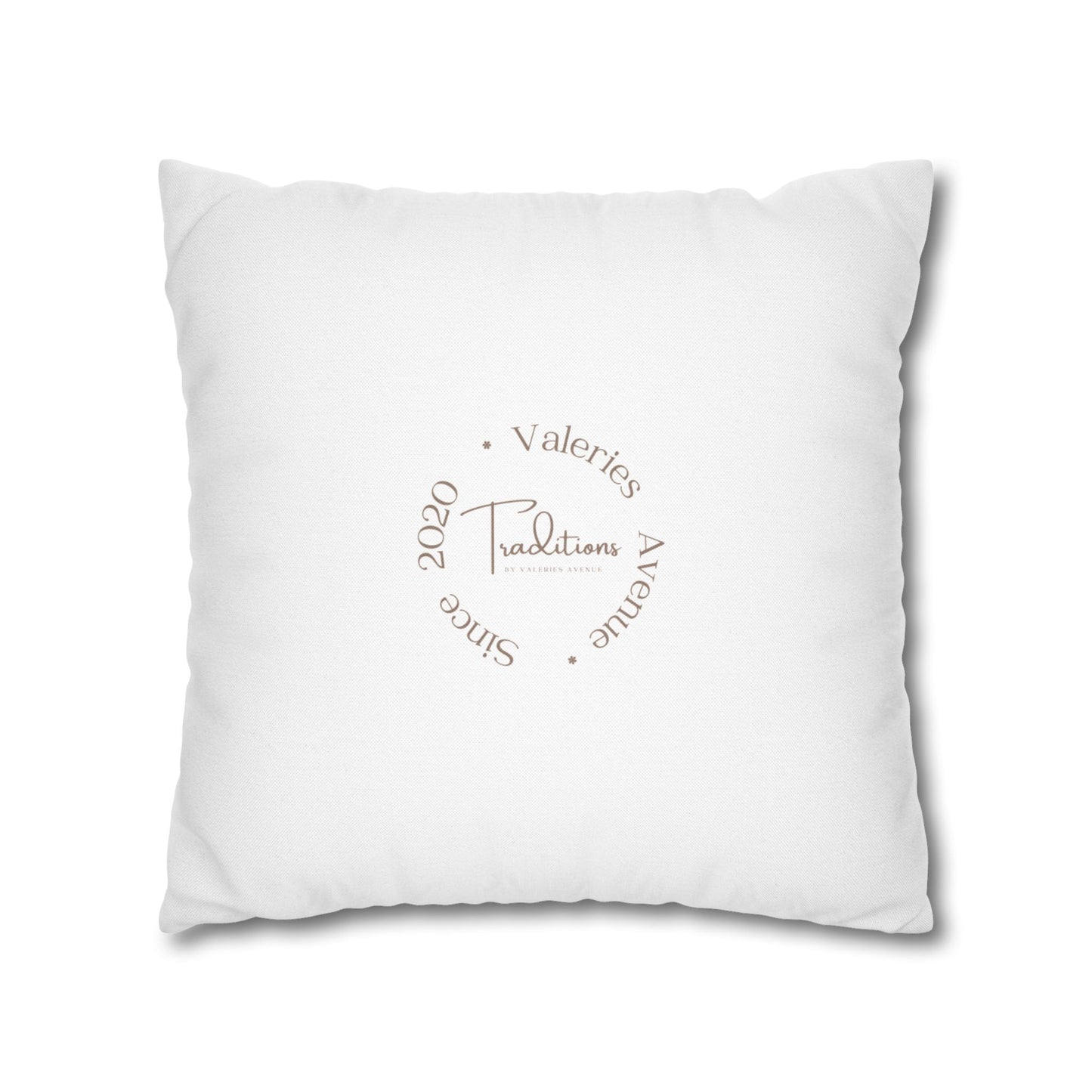 Cherry Blossom Love Is in the Air Pillowcase - Decorative Square Throw Pillow Cover