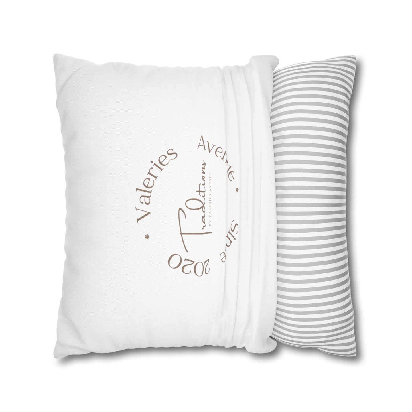 Square Pillowcase Snowflake Design