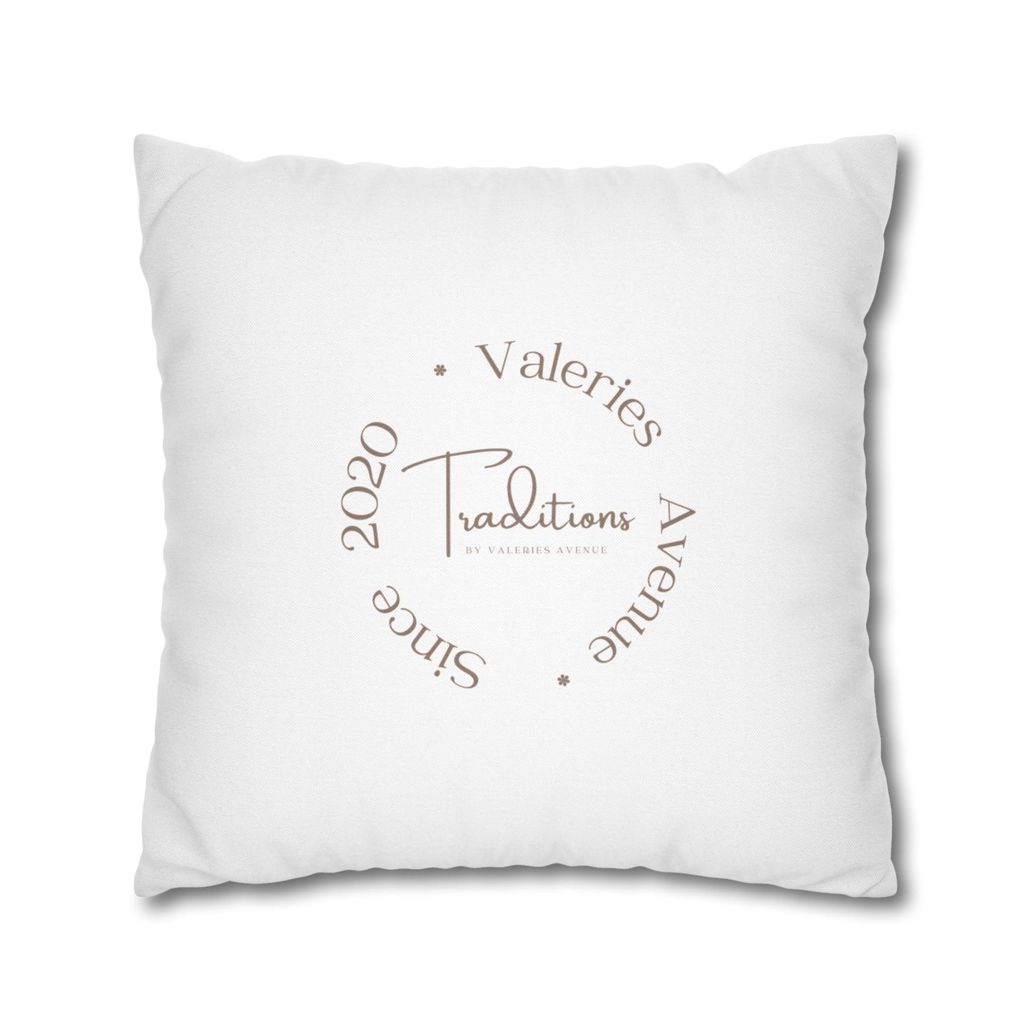 Square Pillowcase Snowflake Design