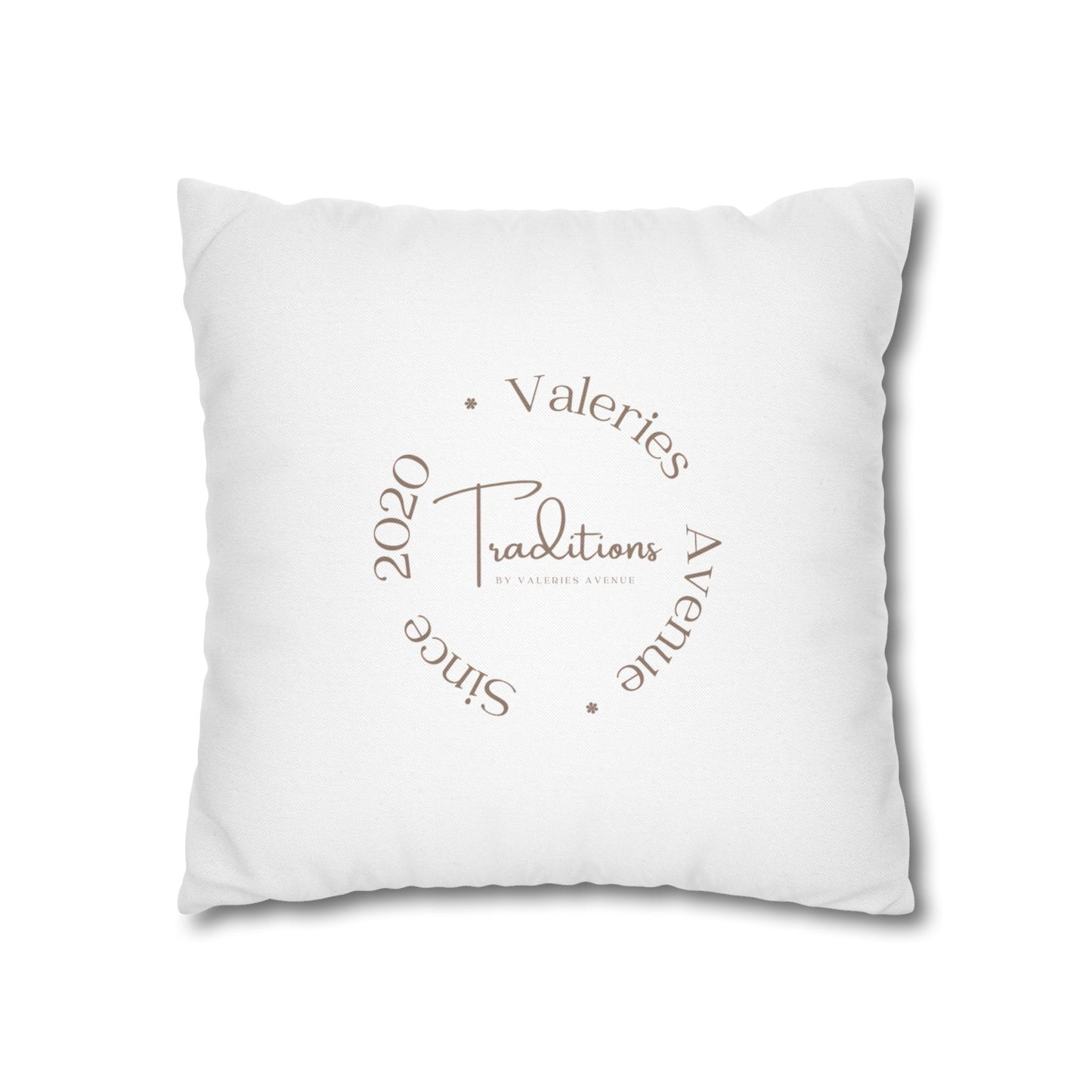 Square Pillowcase Snowflake Design