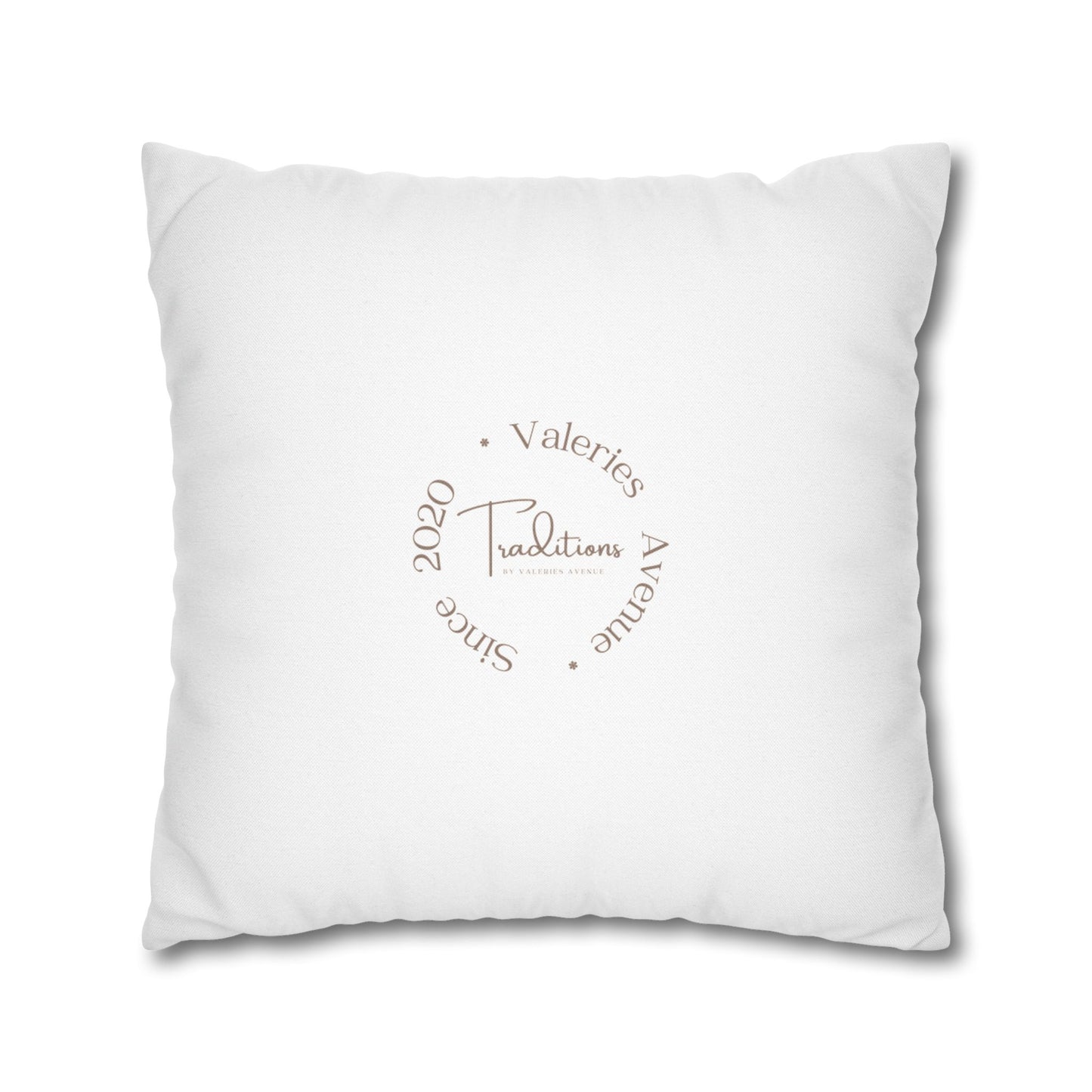 Cherry Blossom Love Is in the Air Pillowcase - Decorative Square Throw Pillow Cover
