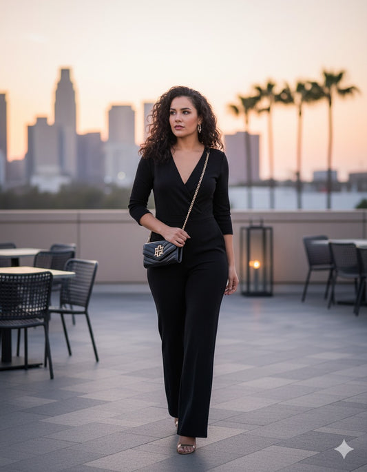 Black Crossbody wallet