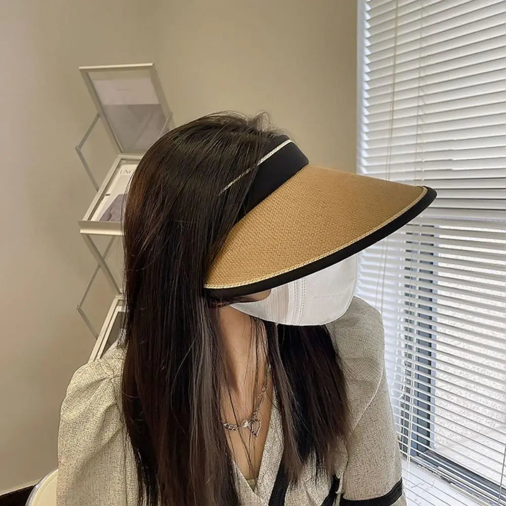 Straw Visors Casual & Foldable Hat