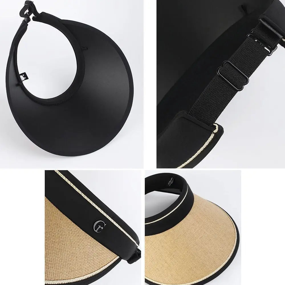 Straw Visors Casual & Foldable Hat