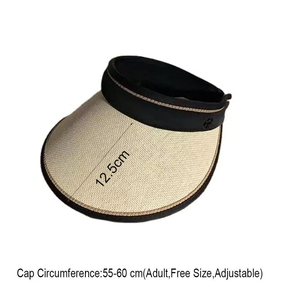 Straw Visors Casual & Foldable Hat