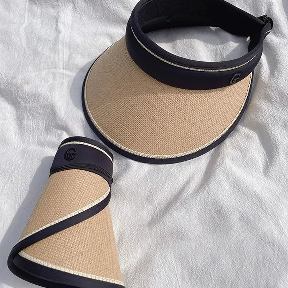 Straw Visors Casual & Foldable Hat