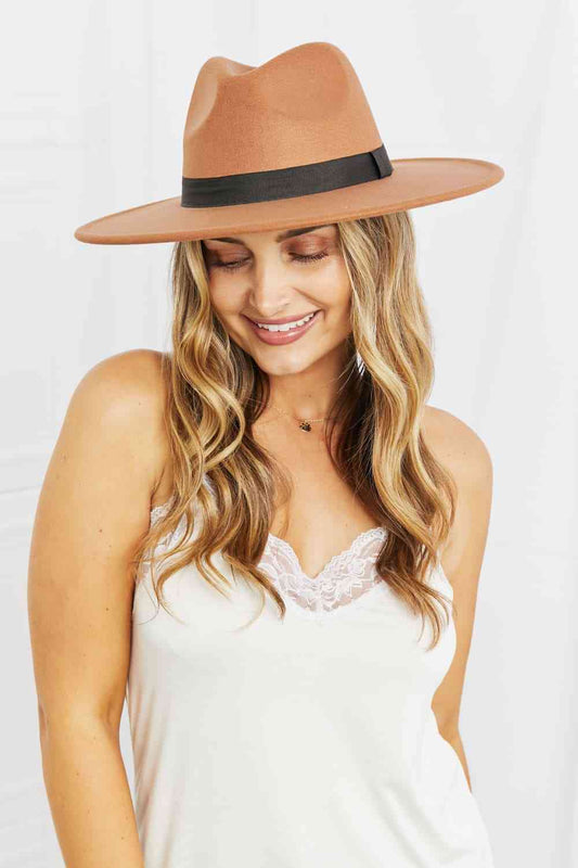 Brown Fedora Hat