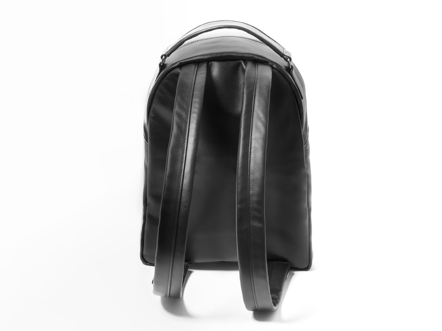Black C’ANALETIC Leather Back pack