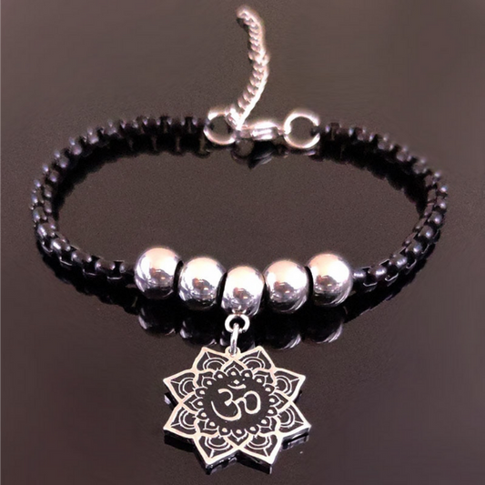 Yoga Lotus Flower Bracelet