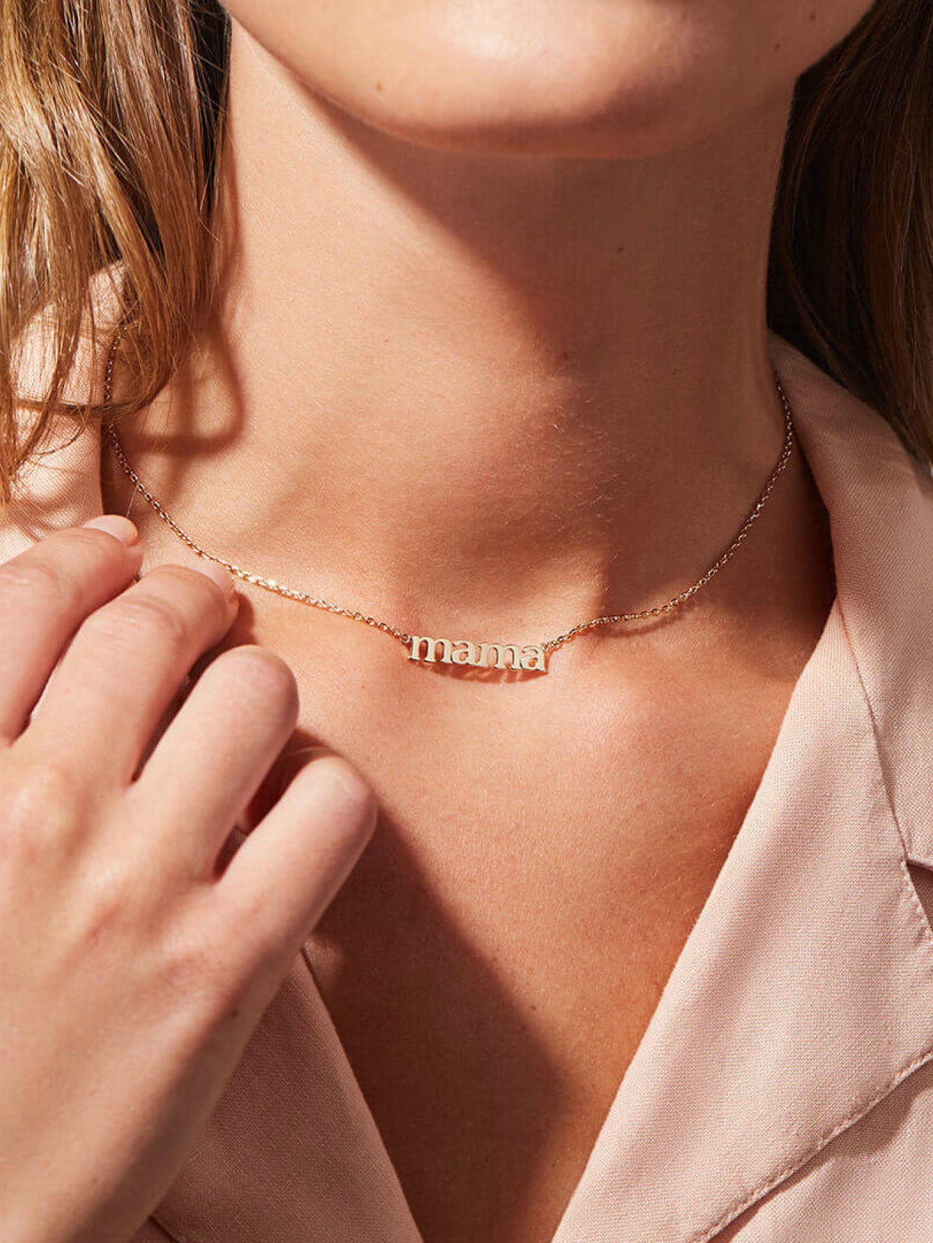 MAMA Letter Chain Necklace