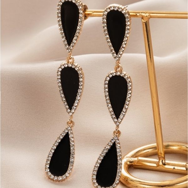 Infinite Swarovski earrings