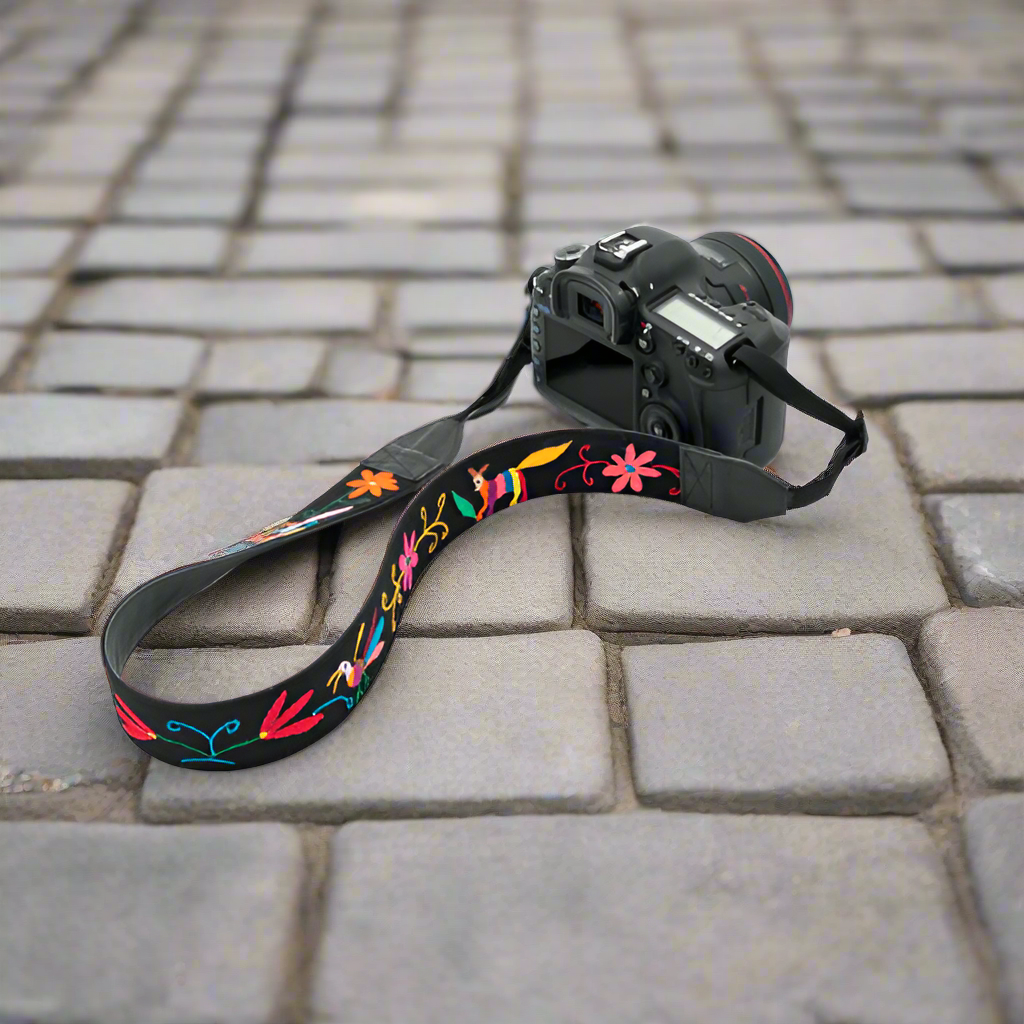 Beautiful Tenango Camera Strap